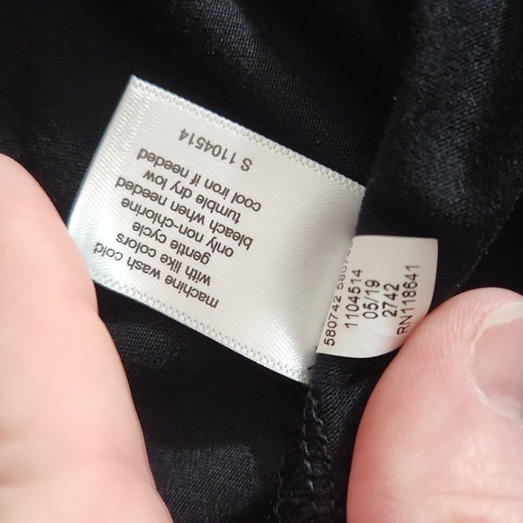 Lane Bryant Dress Womens Size 22 Black maxi high low v neck lace size 22/24 New - Picture 12 of 12